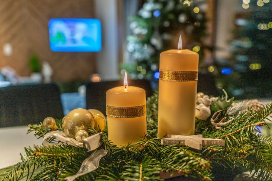 Zima w góralskiej  dolinie