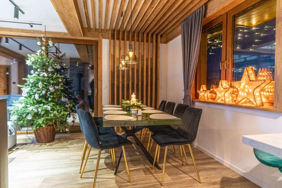 Zima w góralskiej  dolinie